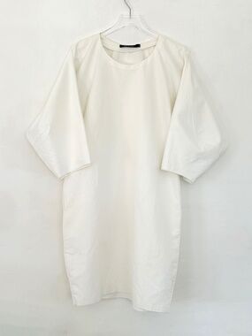 Sofie D'Hoore Diya cotton linen dress raglan sleeve maryam nassir zadeh S M L OS